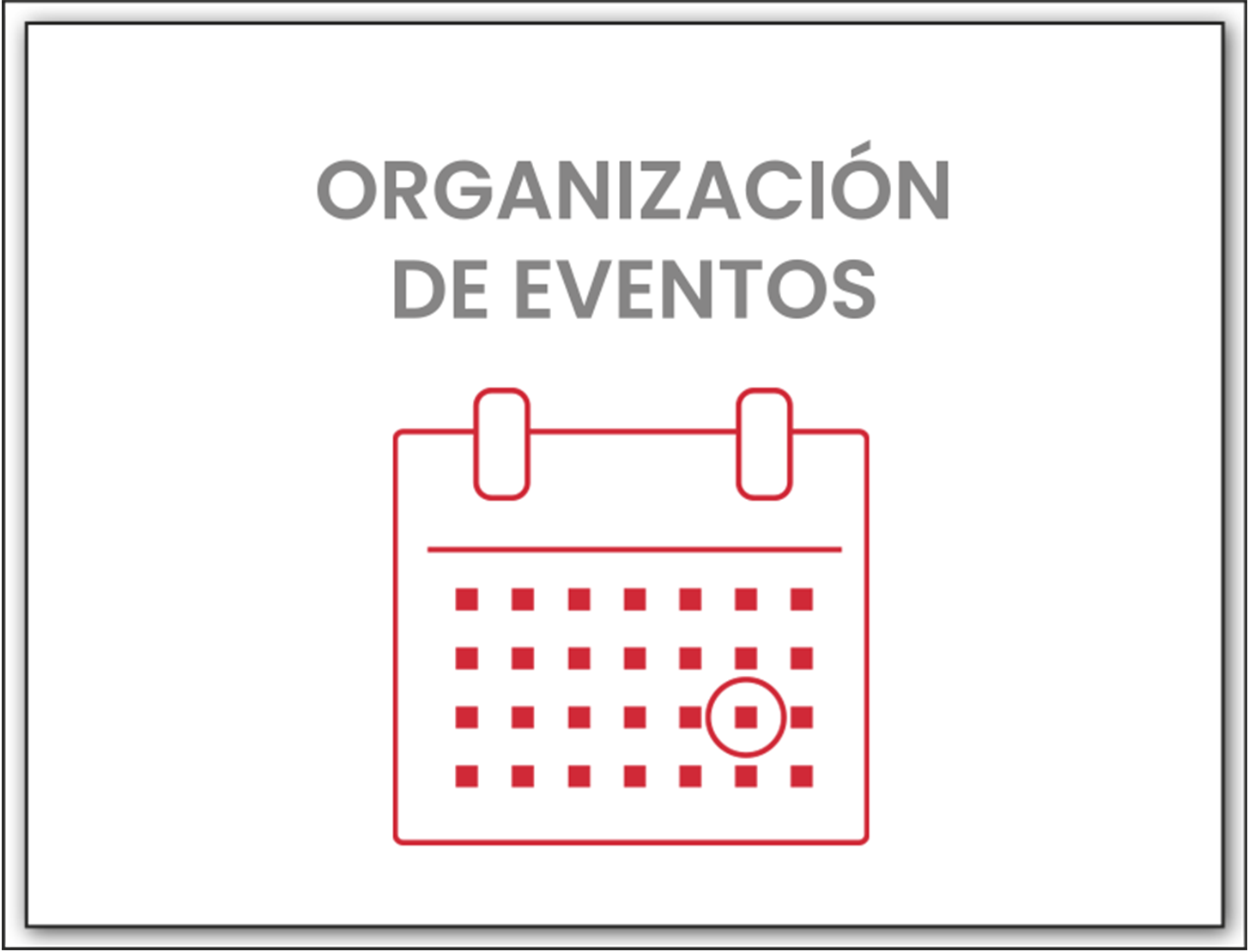 Organización de Eventos